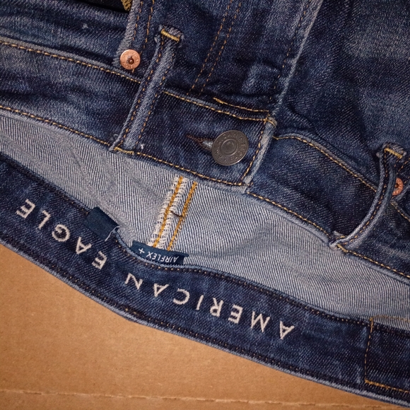 American Eagle Outfitters Indigo Straight Jeans - Picture 3 of 5